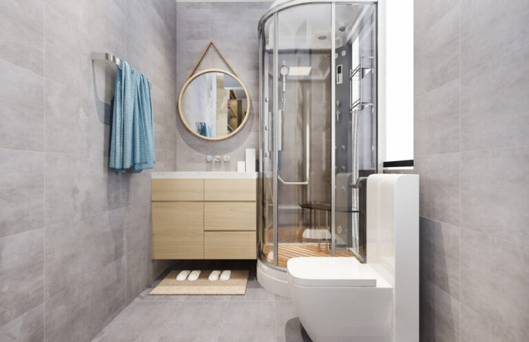Aranżacja małej łazienki z WC – jak dobrze wykorzystać całą przestrzeń?